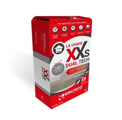 Edilteco lance LA CHAPE XXs® DUAL TECH : la chape légère à consistance variable