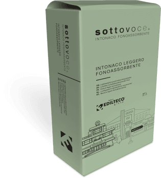 Sottovoce, enduit acoustique léger pour le contrôle de la réverbération dans les espaces intérieurs